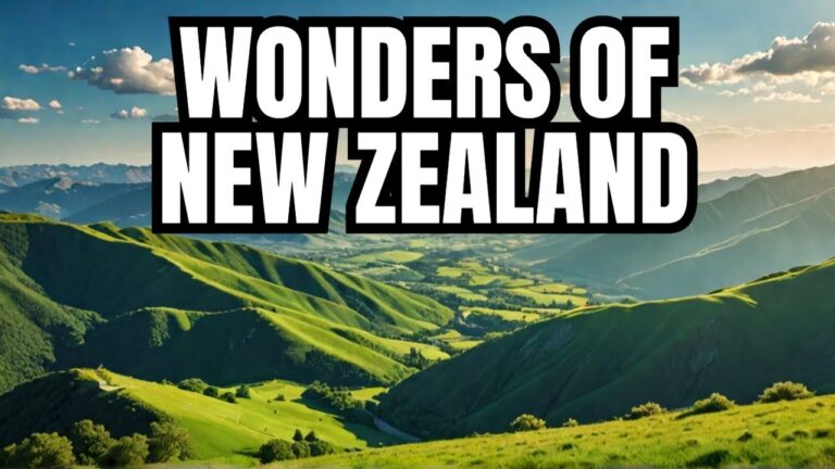 Wonders of New Zealand – Amazing Places to Visit – A Travel Guide