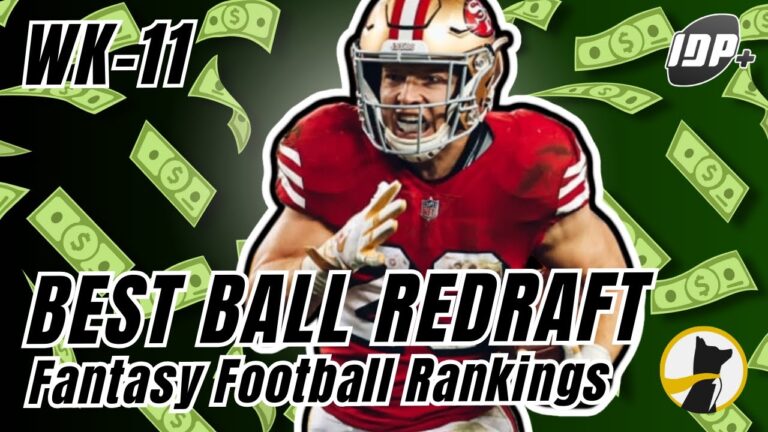 WIN Week 11 Underdog Fantasy Drafts With Hot NFL Starter Rankings!