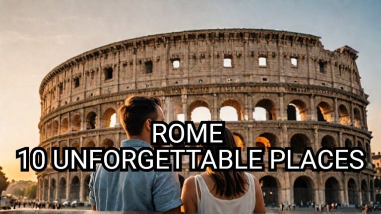 Do you want to see 10 Unforgettable Places in Rome in 2024, Travel Bucket List